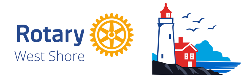 Rotary West Shore logo, full colour